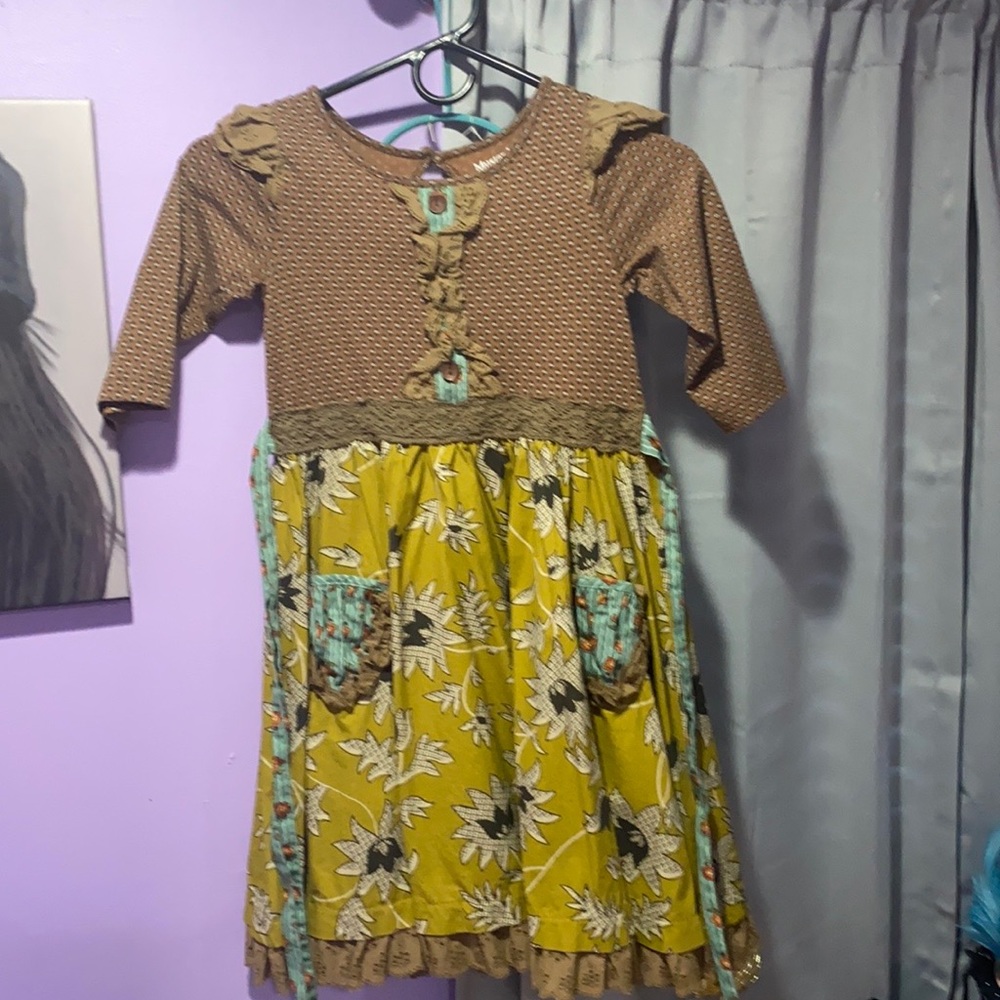 Mustard Pie Dress Girls 7